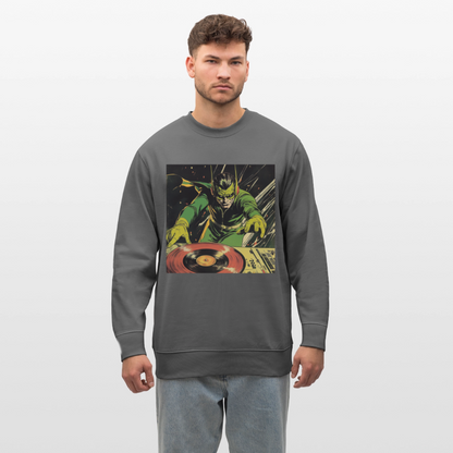 Vibe Venom, Ekologisk sweatshirt CHANGER unisex från Stanley/Stella - kolgrå