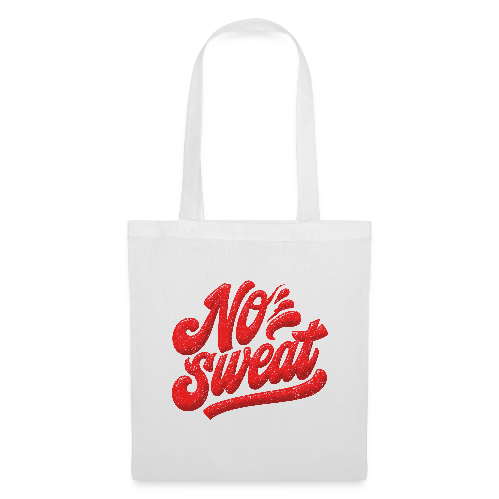 No Sweat, Tygväska - vit