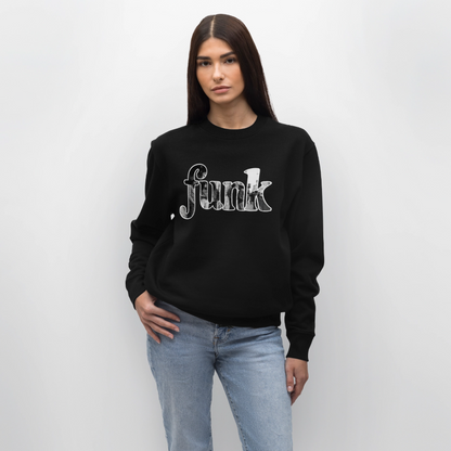 Funk Vibes, Ekologisk sweatshirt CHANGER unisex från Stanley/Stella - svart