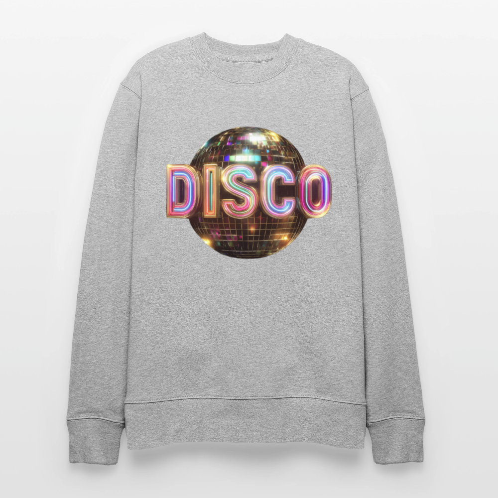 Disco Dreamscape, Ekologisk sweatshirt CHANGER unisex från Stanley/Stella - gråmelerad
