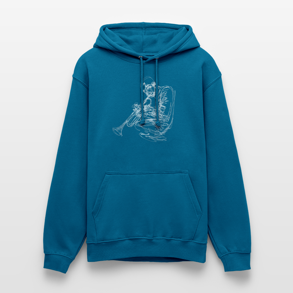 Contours of Jazz, Luvtröja unisex - djuphavsblå 