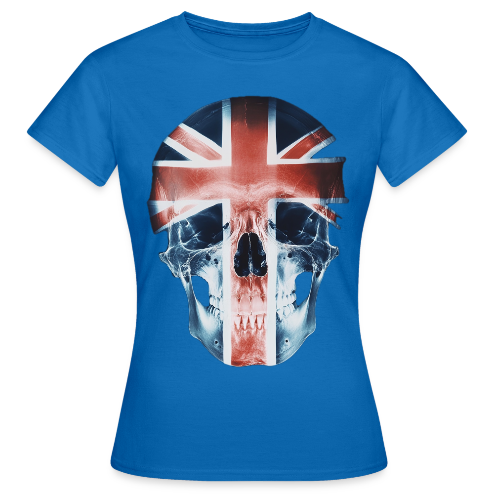 God Save the Skull, T-shirt dam - royalblå