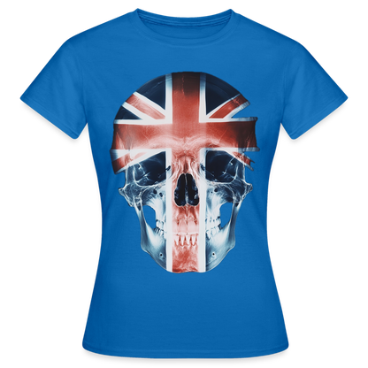 God Save the Skull, T-shirt dam - royalblå