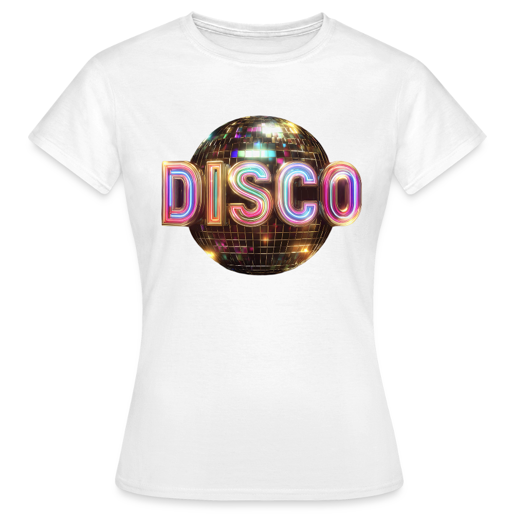 Disco Dreamscape, T-shirt dam - vit