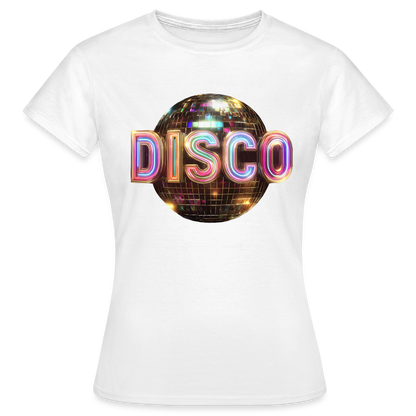 Disco Dreamscape, T-shirt dam - vit