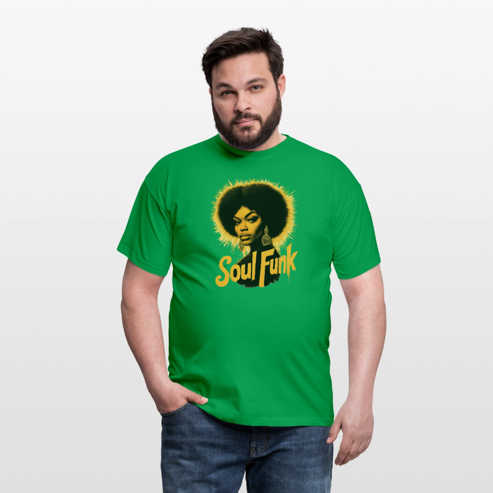 Soul Funk, T-shirt herr - kellygrön
