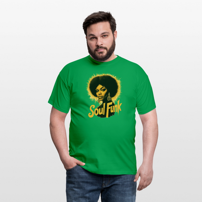 Soul Funk, T-shirt herr - kellygrön