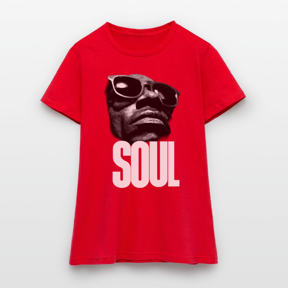 Soul Frequency,  T-shirt dam - röd