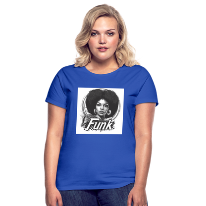 Funk Queen: Power in Motion, T-shirt dam - royalblå