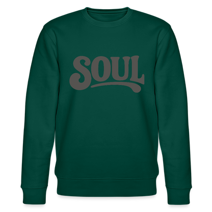 All About Soul, Ekologisk sweatshirt CHANGER unisex från Stanley/Stella - skogsgrön