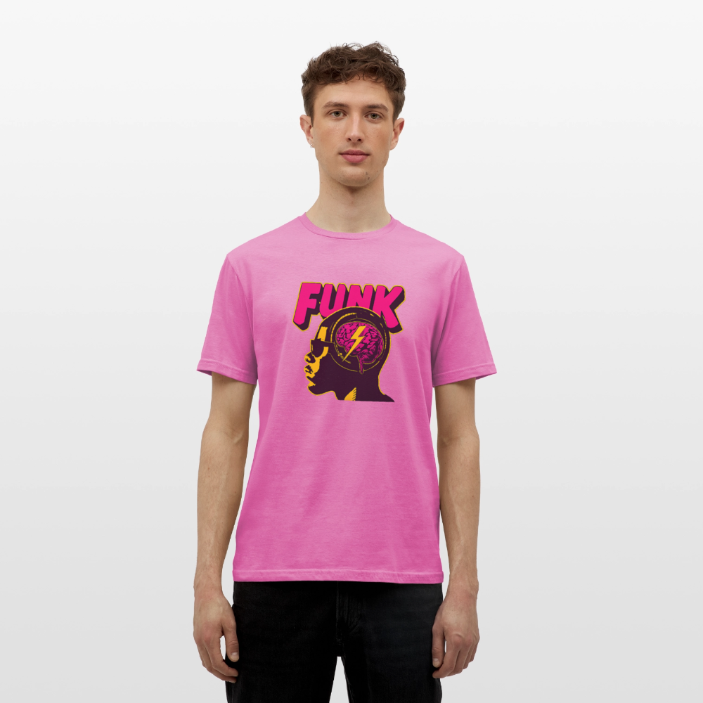 Funk Head, T-shirt herr - rosa