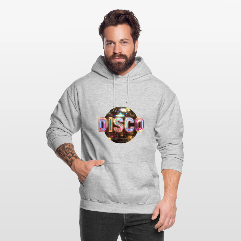 Disco Dreamscape, Luvtröja unisex - ljusgråmelerad