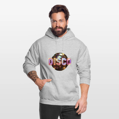 Disco Dreamscape, Luvtröja unisex - ljusgråmelerad