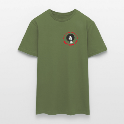 Where Music Lives – Powered by Acceso Family (small print), T-shirt unisex - Militärgrön