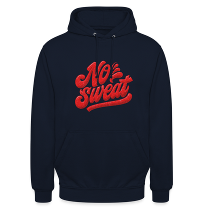 No Sweat, Luvtröja unisex - marinblå