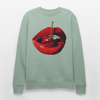 Taste of Disco, Ekologisk sweatshirt CHANGER unisex från Stanley/Stella - ljus grågrön