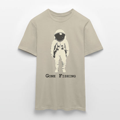 Drifting Beyond – Gone Fishing, T-shirt herr - sandbeige