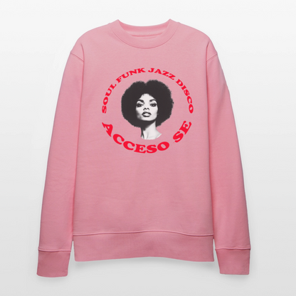 Where Music Lives – Powered by Acceso Family, Ekologisk sweatshirt CHANGER unisex från Stanley/Stella - lila dröm
