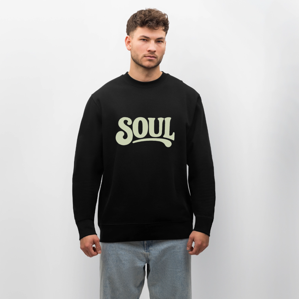 All About Soul, Ekologisk sweatshirt CHANGER unisex från Stanley/Stella - svart