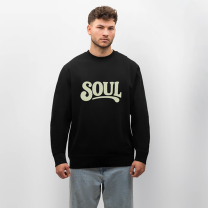 All About Soul, Ekologisk sweatshirt CHANGER unisex från Stanley/Stella - svart