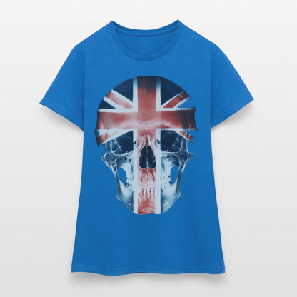 God Save the Skull, T-shirt dam - royalblå