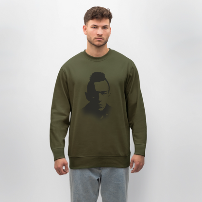 Stencil of Rebellion, Ekologisk sweatshirt CHANGER unisex från Stanley/Stella - kaki