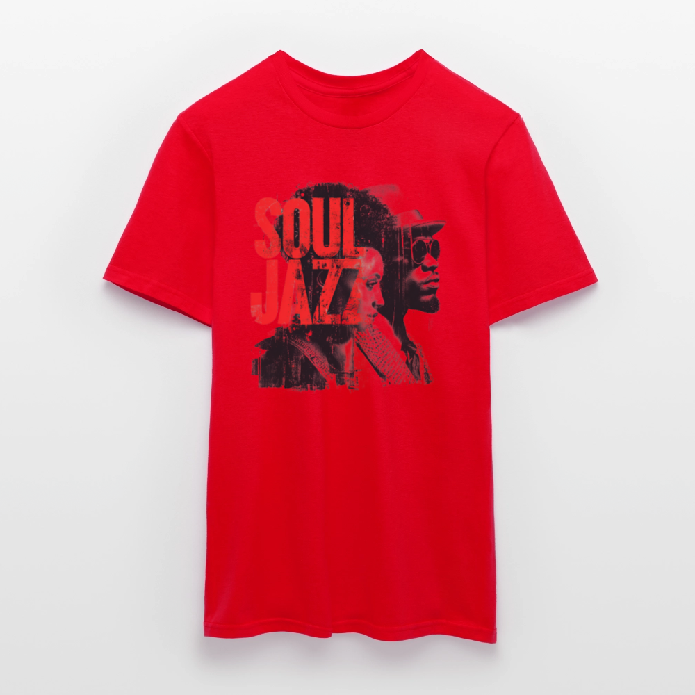The Essence of Soul Jazz, T-shirt unisex - röd