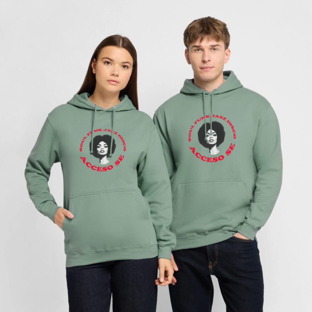 Where Music Lives – Powered by Acceso Family, Luvtröja unisex - grågrön