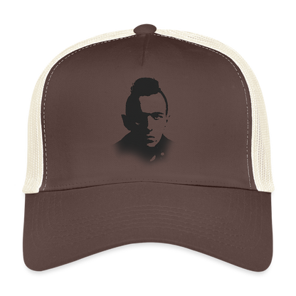 Stencil of Rebellion, Trucker Cap - brun/beige