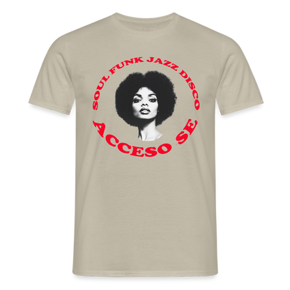 Where Music Lives – Powered by Acceso Family, T-shirt unisex - sandbeige