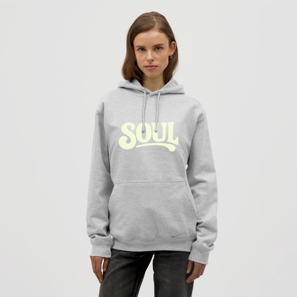 All About Soul, Luvtröja unisex - ljusgråmelerad
