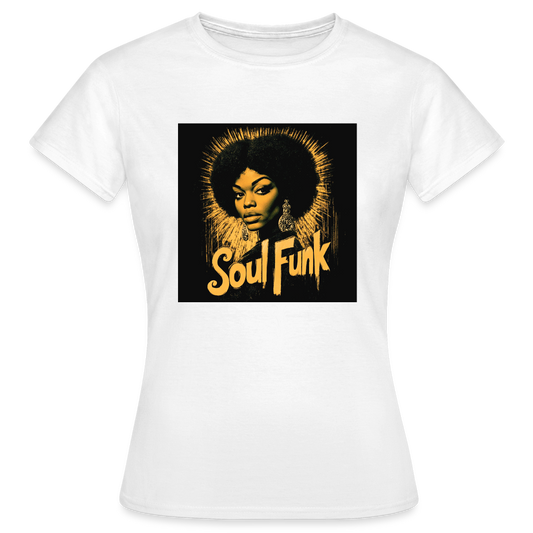 Soul Funk, T-shirt dam - vit