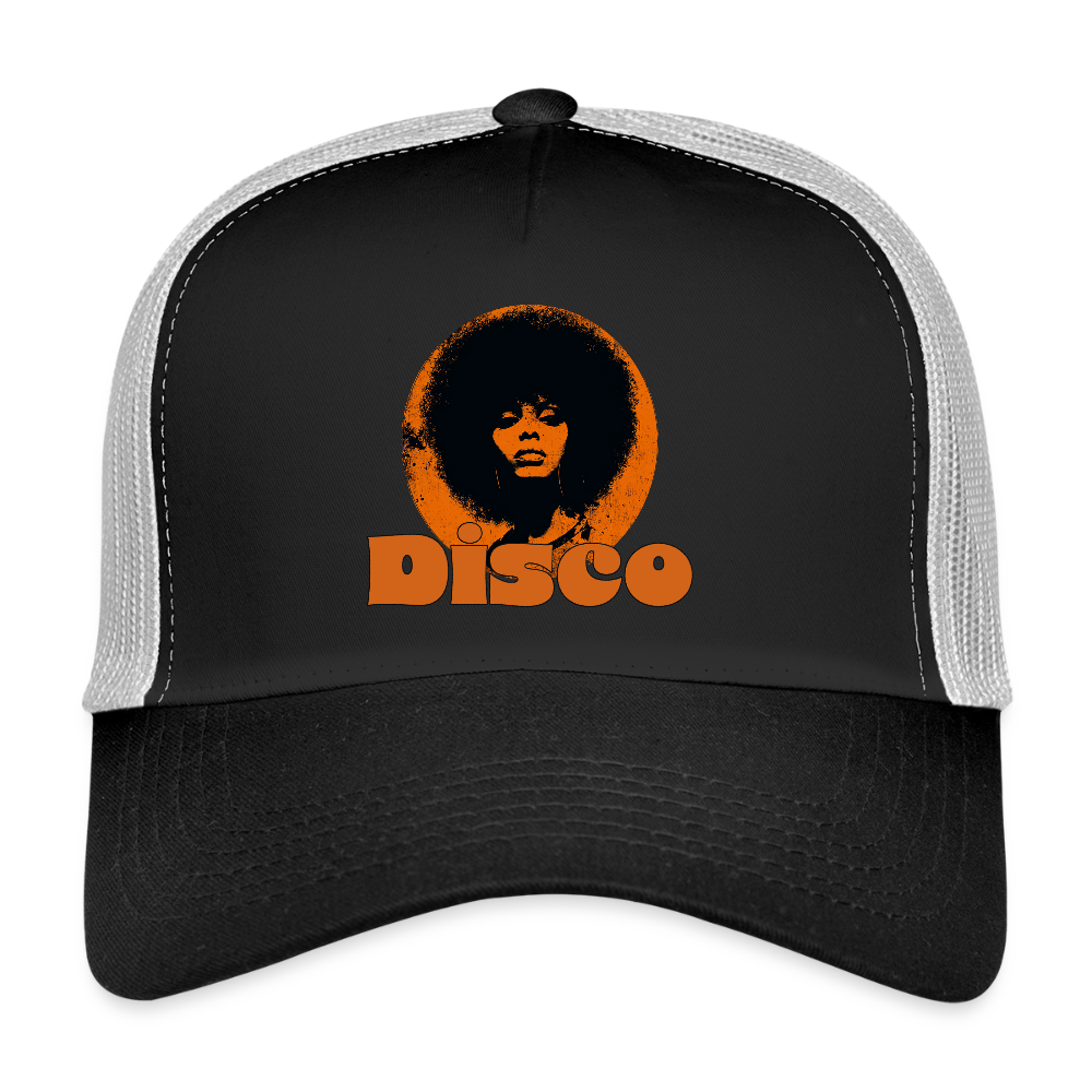 Disco Inferna, Trucker Cap - svart/stengrå