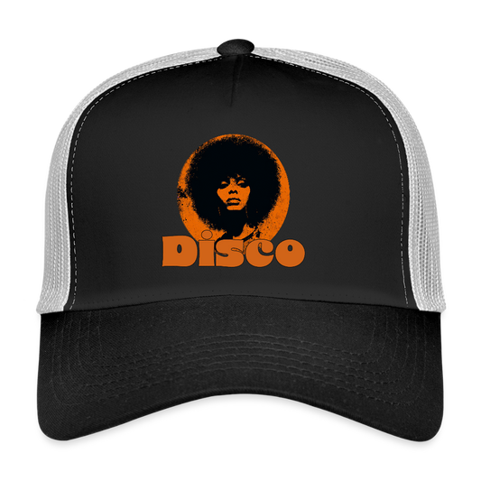 Disco Inferna, Trucker Cap - svart/stengrå