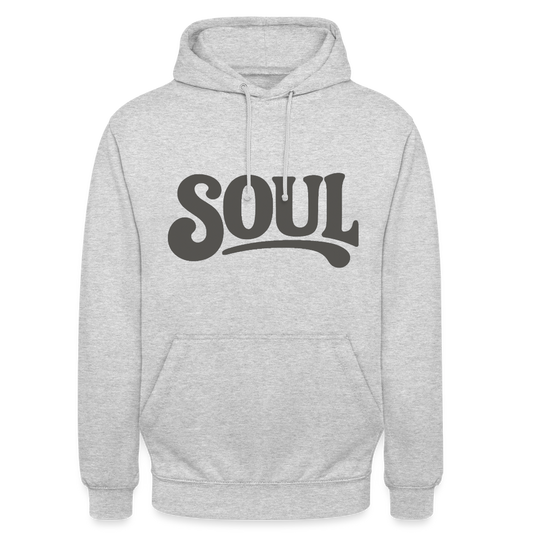 All About Soul, Luvtröja unisex - ljusgråmelerad