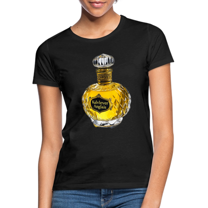 Eau de Perfume, T-shirt dam - svart