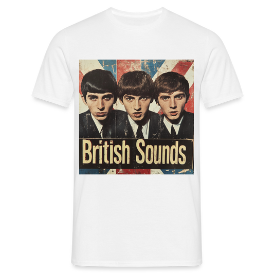 British sounds 1965, T-shirt herr - vit
