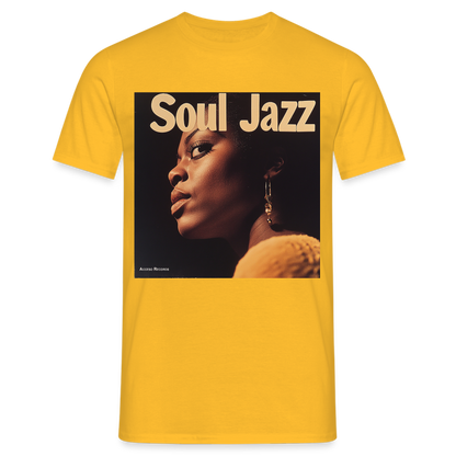 Acceso's Soul Groove: Jazz with a Beat, T-shirt herr - gul