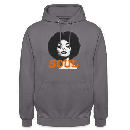 Luvtröja unisex - mellangrå