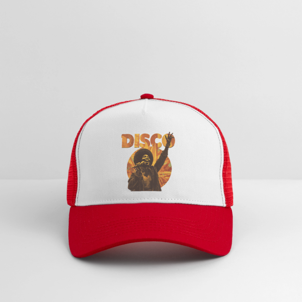 Boogie Soul, dance with your soulTrucker Cap - vit/röd
