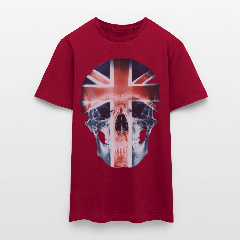 God Save the Skull, T-shirt herr - tegelröd