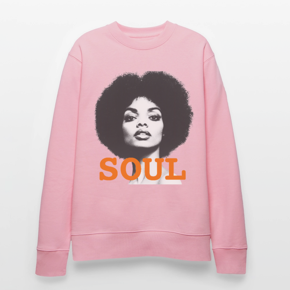 Soul PWR, Ekologisk sweatshirt CHANGER unisex från Stanley/Stella - ljusrosa