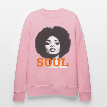 Soul PWR, Ekologisk sweatshirt CHANGER unisex från Stanley/Stella - ljusrosa