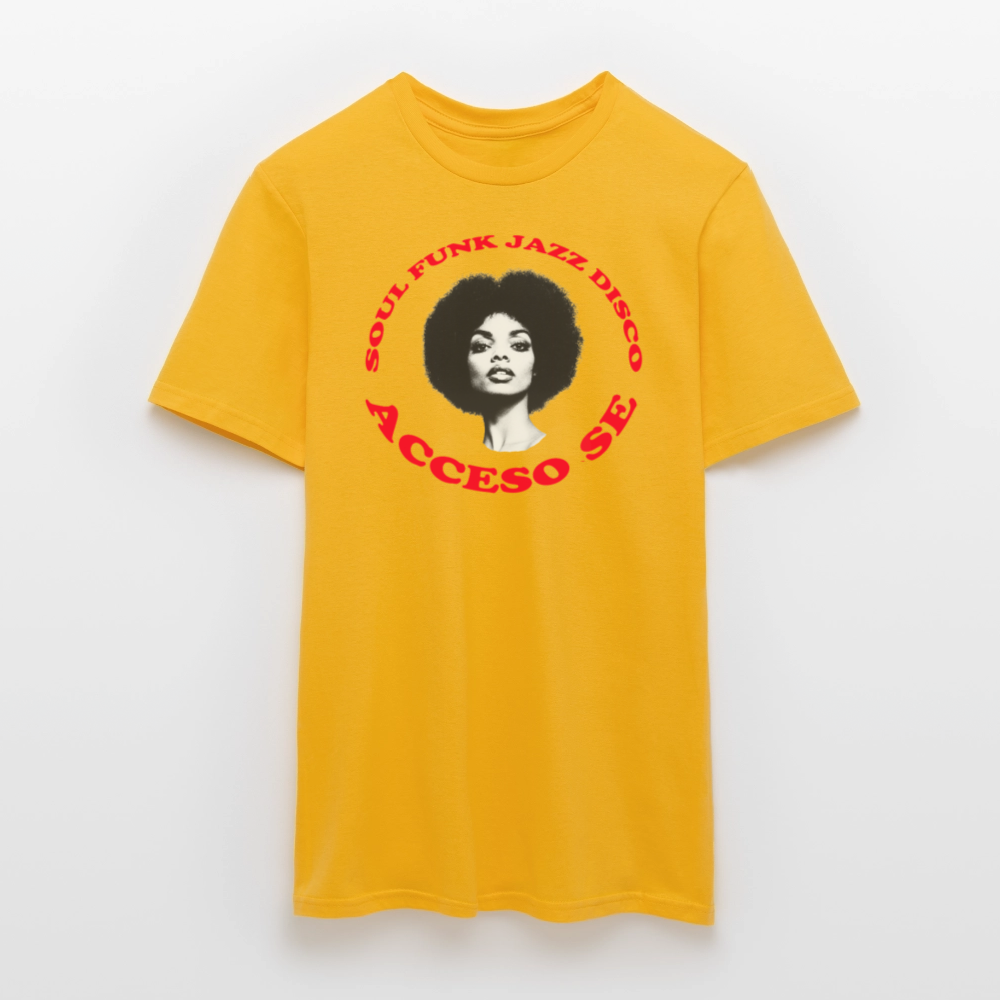 Where Music Lives – Powered by Acceso Family, T-shirt unisex - gul