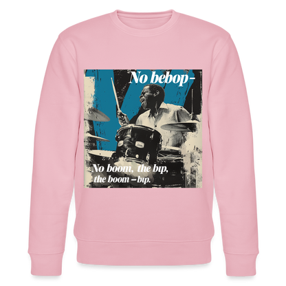 Push It Bebop, Ekologisk sweatshirt CHANGER unisex från Stanley/Stella - ljusrosa