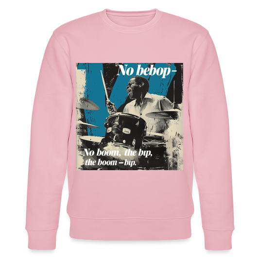 Push It Bebop, Ekologisk sweatshirt CHANGER unisex från Stanley/Stella - ljusrosa