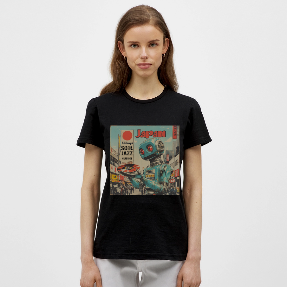 Shibuya Soul Jazz Classics, T-shirt dam - svart