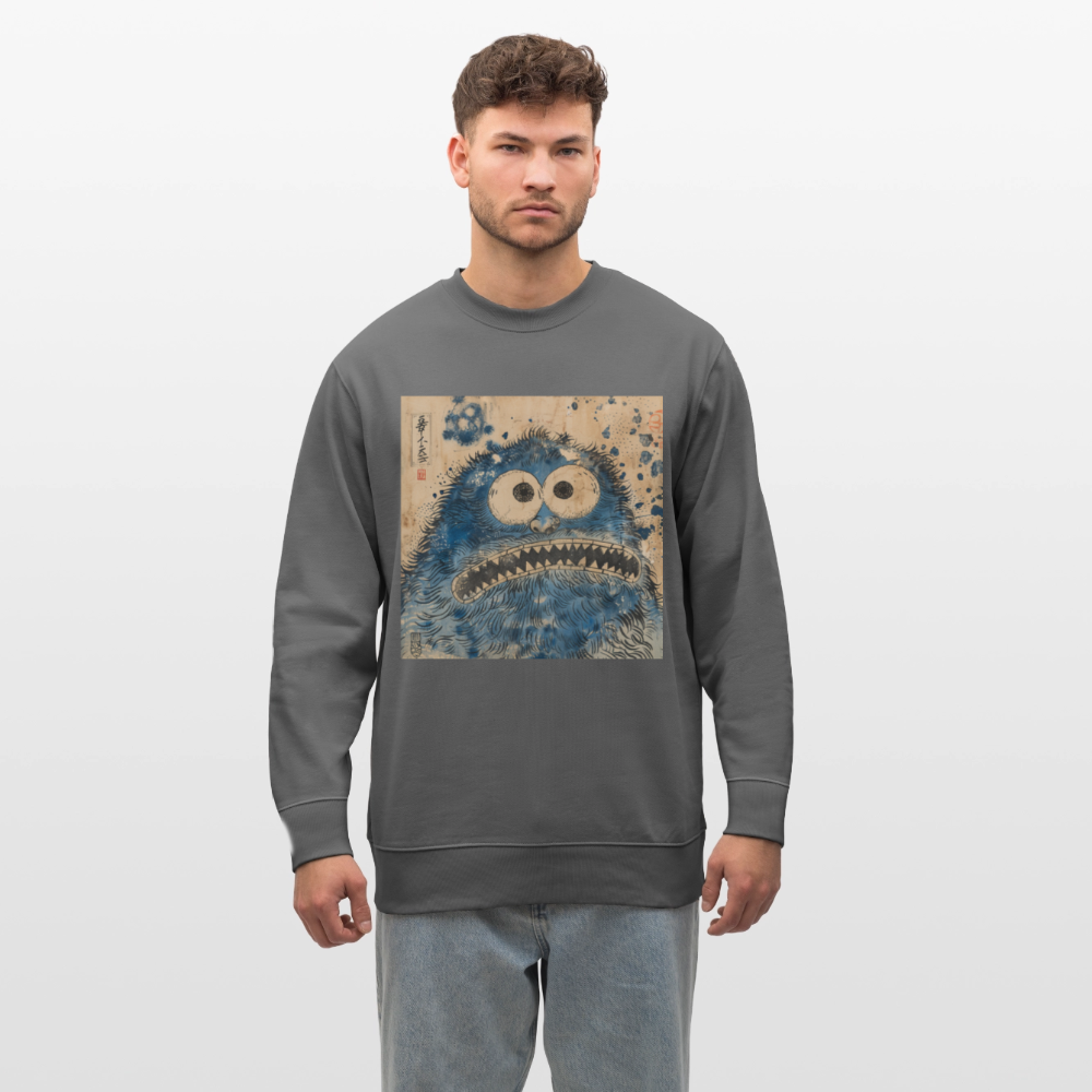 Uramiko ramlar i vattnet, Ekologisk sweatshirt CHANGER unisex från Stanley/Stella - kolgrå