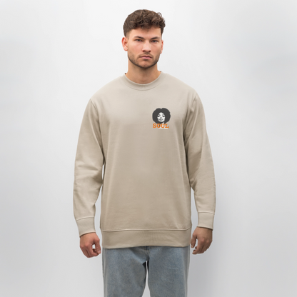 SOUL PWR, Ekologisk sweatshirt CHANGER unisex från Stanley/Stella - beige