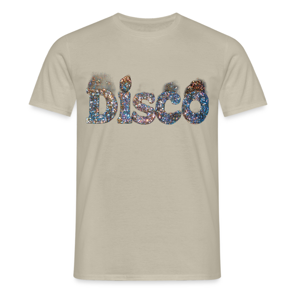 Star Dust, fades.T-shirt herr - sandbeige